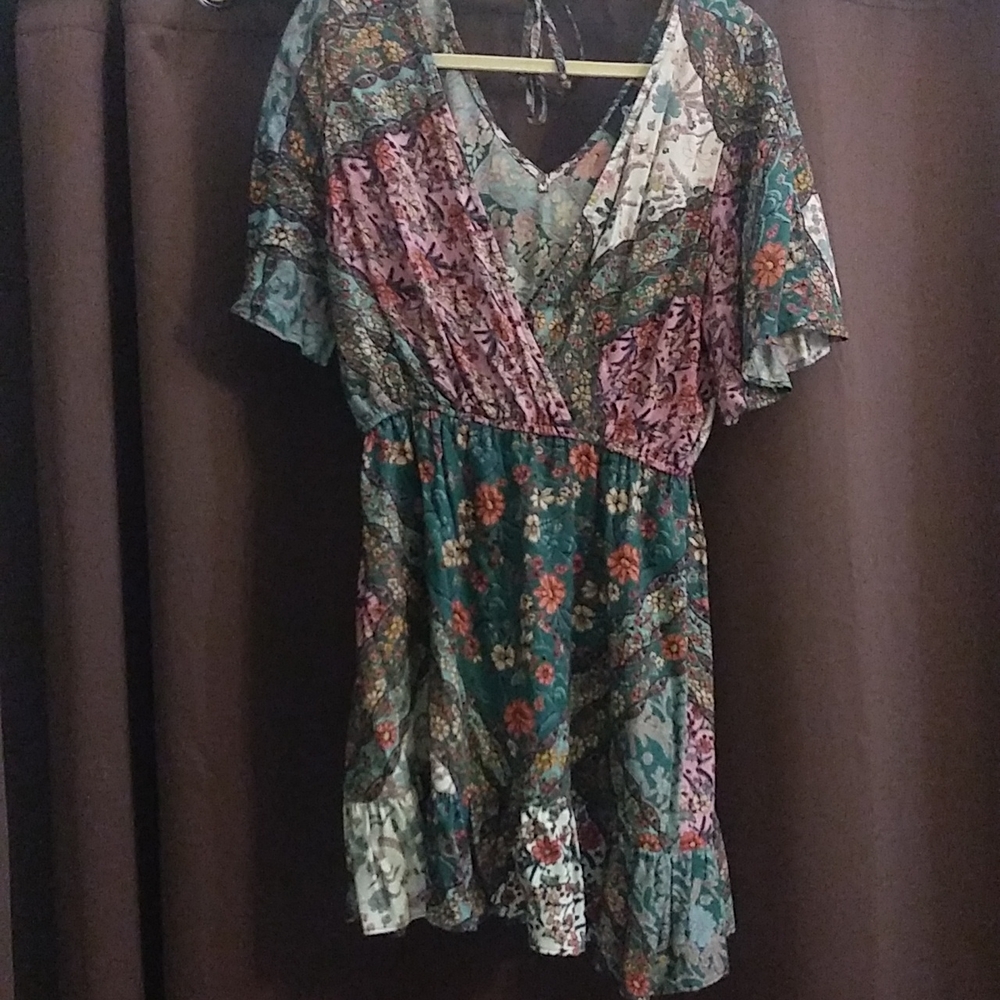 Summer floral dress